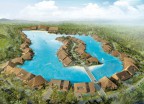 The lagoon is expected to be completed in early 2015